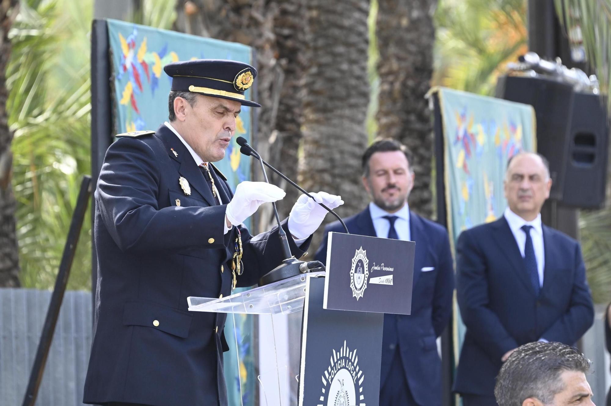Así ha sido el acto del patrón de la Policía Local de Elche