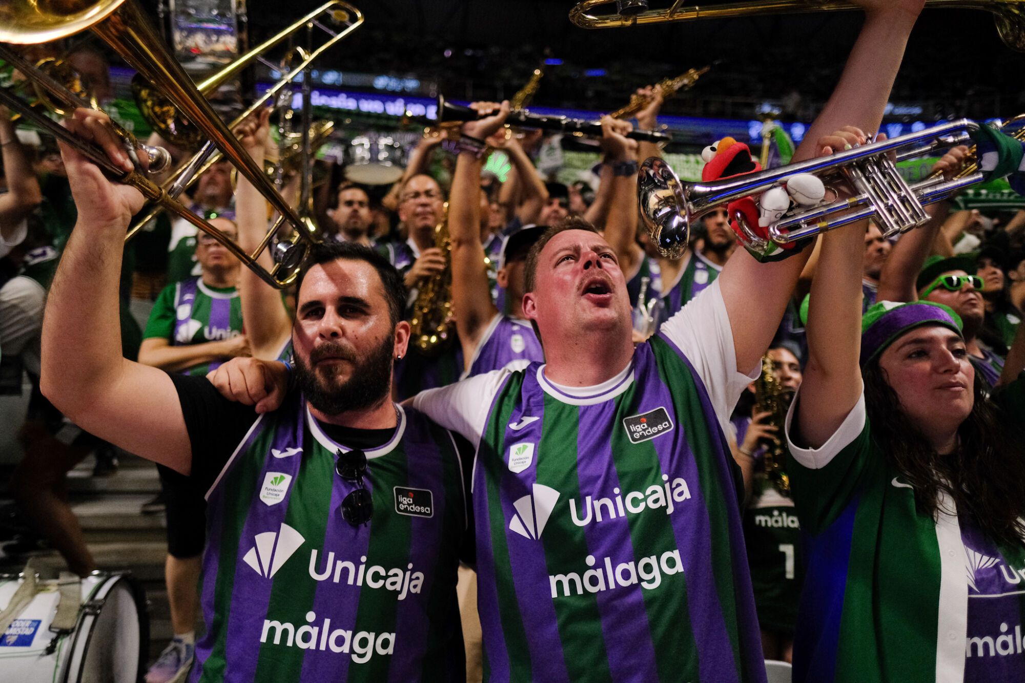 Tercer partido de los cuartos de final ACB I Unicaja - Málaga
