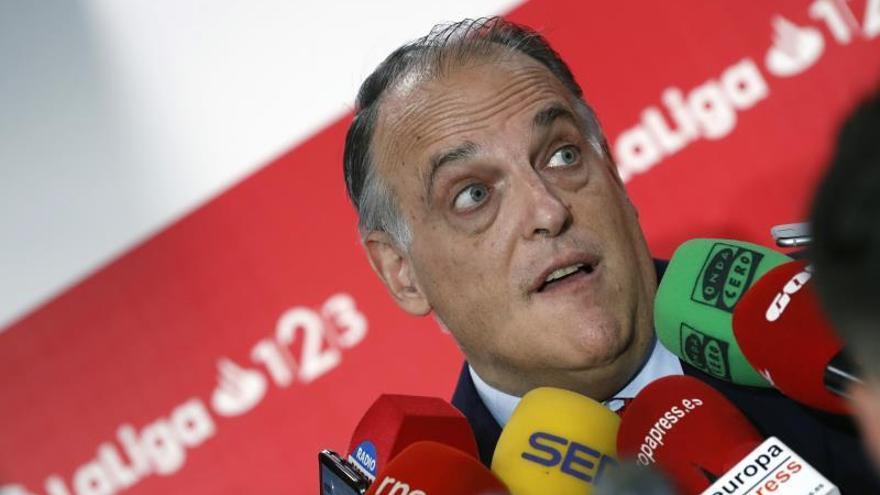 Javier Tebas: &quot;El cese de Julen Lopetegui fue precipitado&quot;