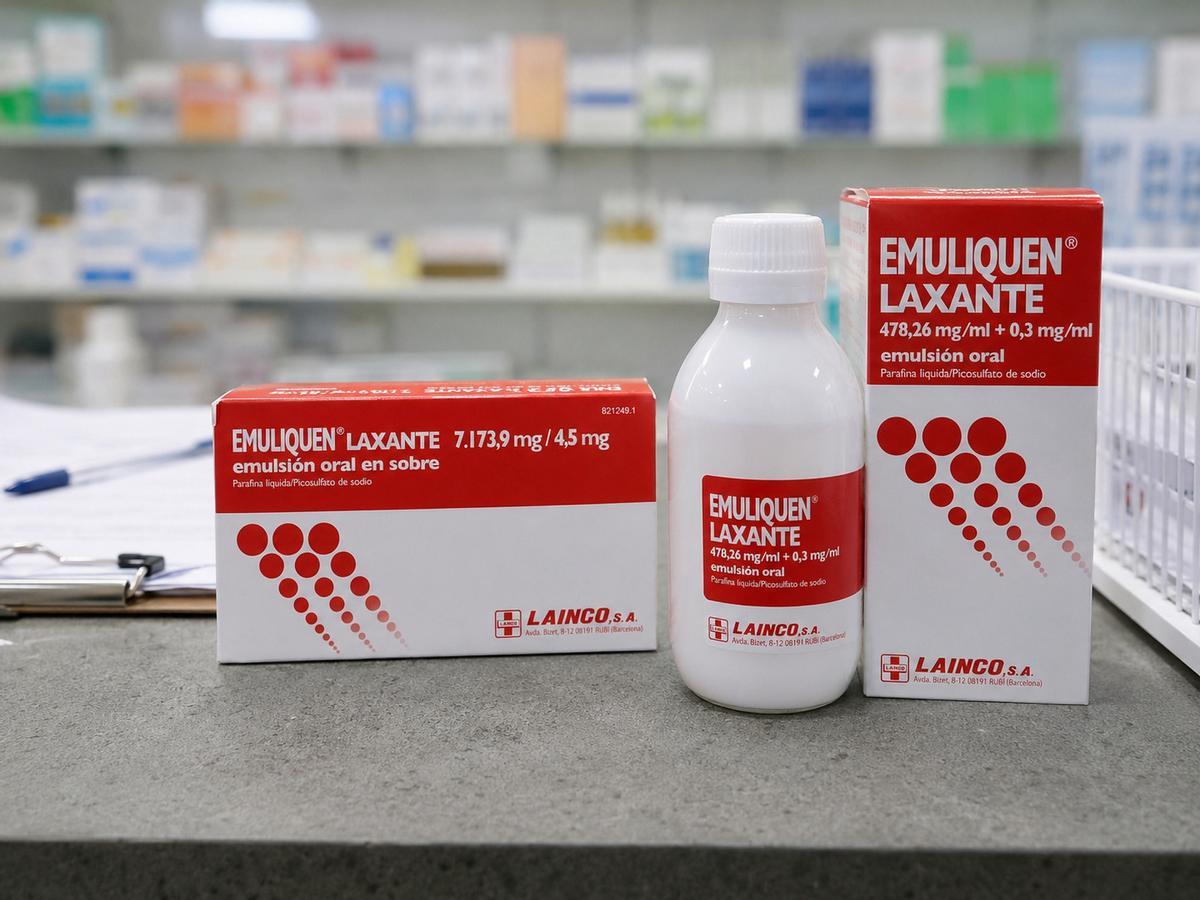 Dos de los laxantes afectados.