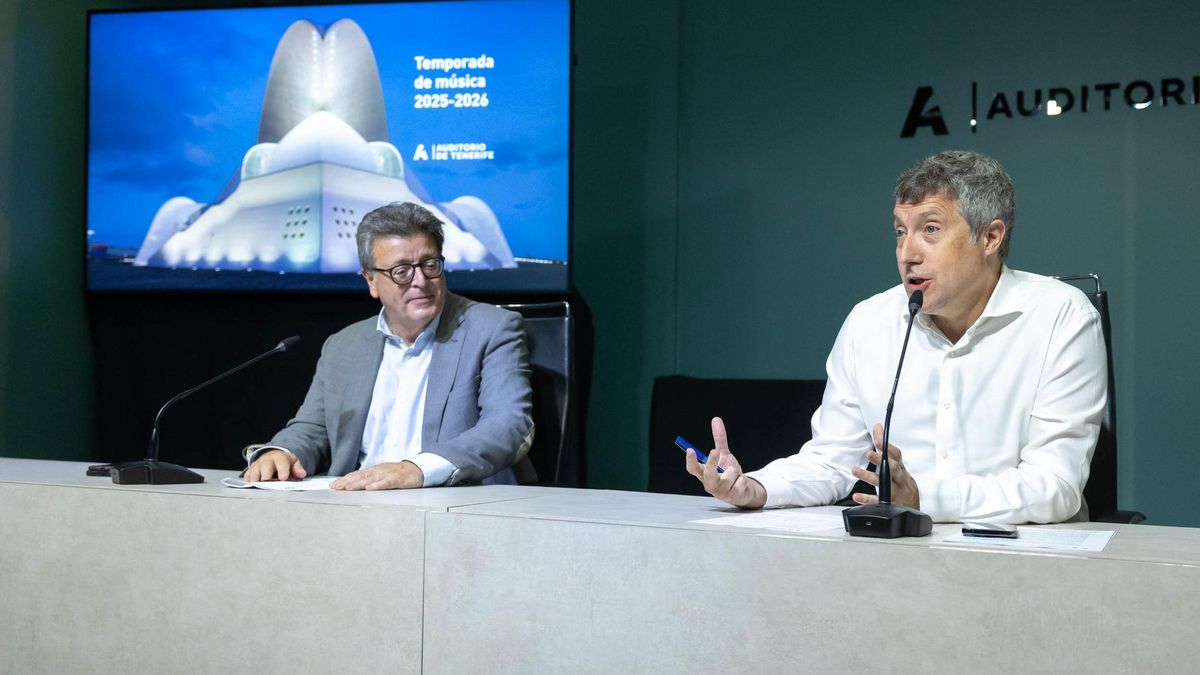 José Carlos Acha y José Luis Rivero en la presentación.