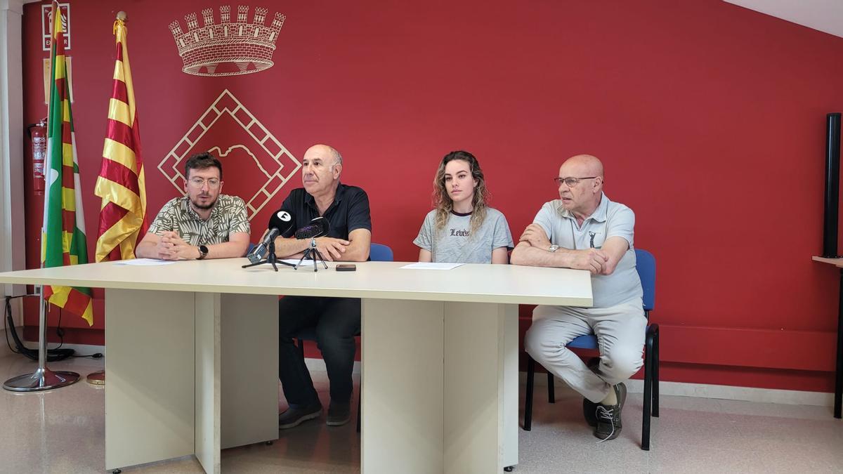 Roda de premsa d'aquest divendres al Consell Comarcal