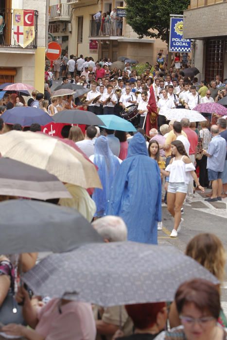 LA VALL D'ALBAIDA // ONTINYENT, ENTRADA DE BANDAS DE MUSICA EN LAS FIESTAS DE "MOROS I CRISTIANS". 23/08/2018