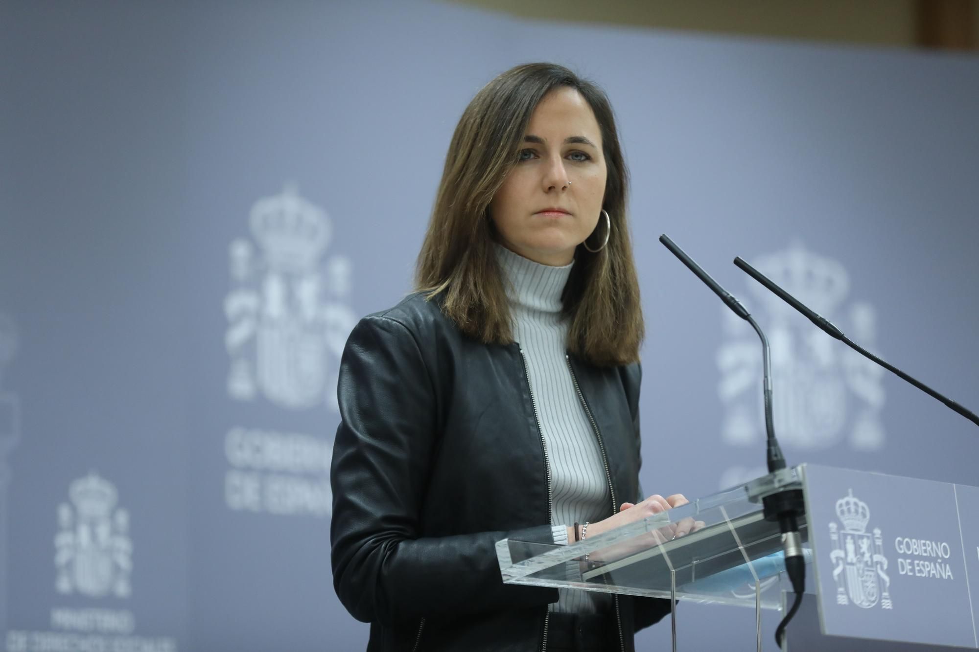 La ministra de Derechos Sociales y Agenda 2030, Ione Belarra.