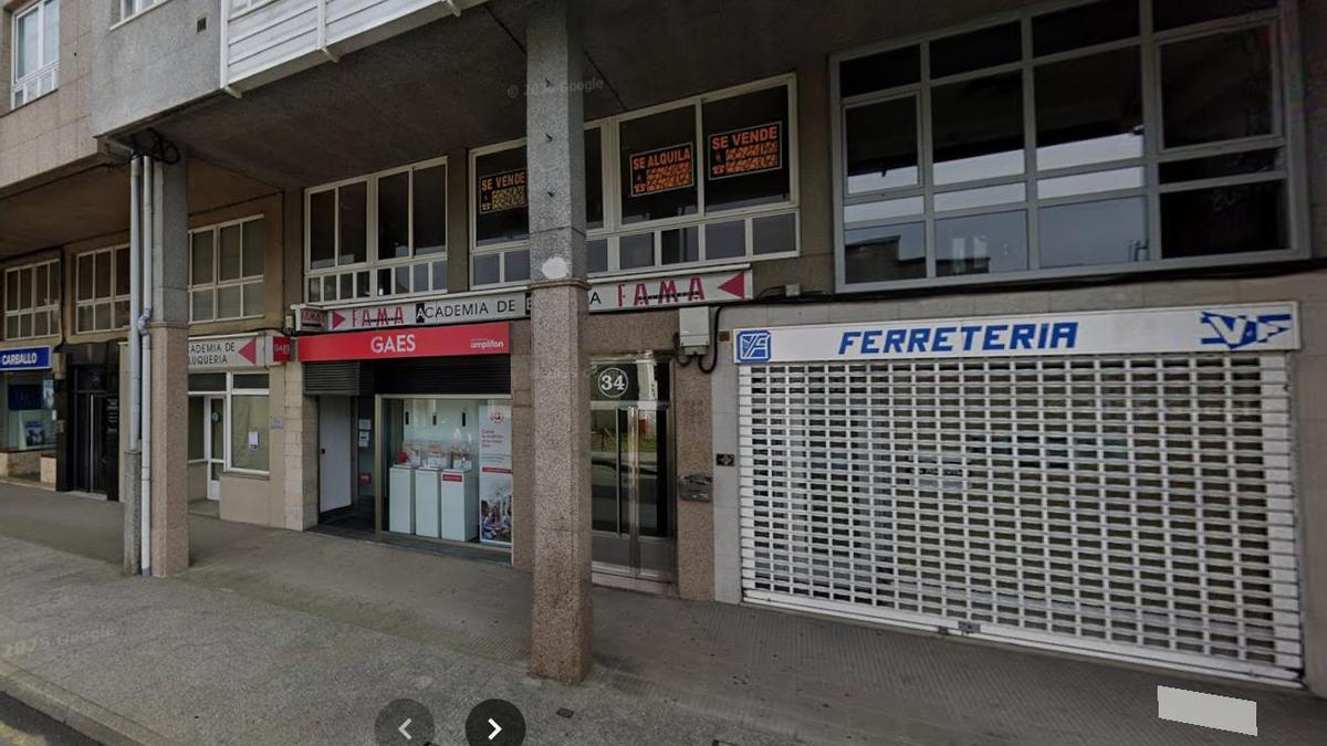 Edificio donde se produjo el atracto a los dos octogenarios.