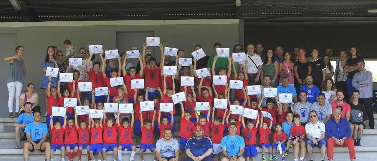 El Campus de la UD Ourense del pasado curso. // Jesús Regal