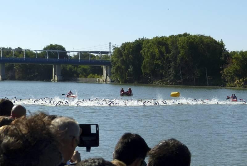 Fotogalería del II Triatlón de Zaragoza