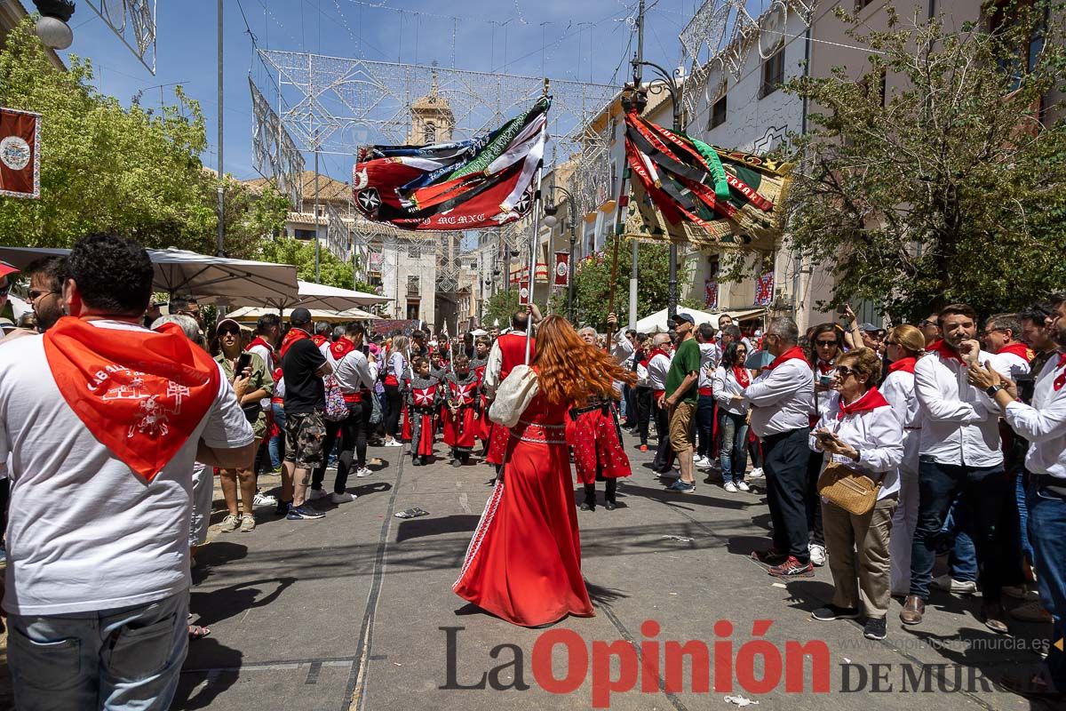 Moros y Cristianos en la mañana del dos de mayo en Caravaca