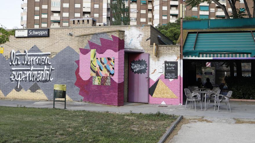 La Terraza Experimental, el rincón bohemio de Zaragoza que reivindica el barrio de Delicias