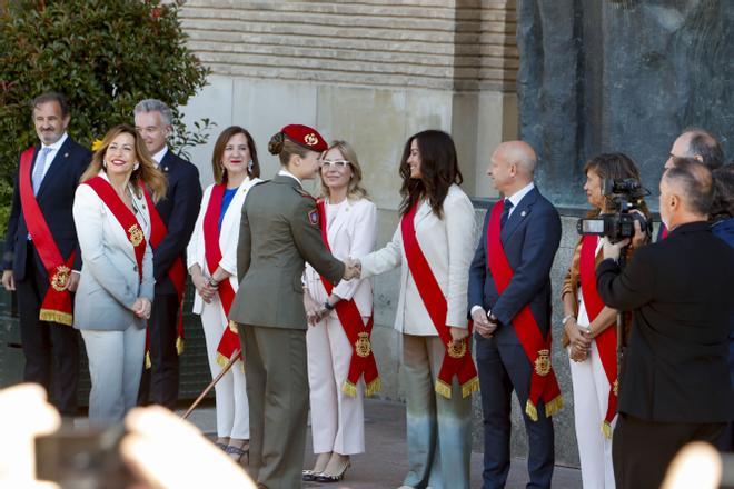 Las Cortes de Aragón entregan a la princesa Leonor su máxima distinción