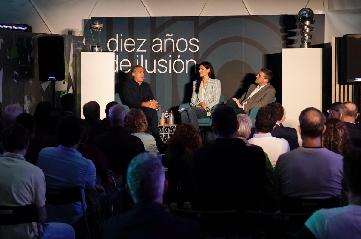 Ibon Navarro y Sergio Scariolo impartieron en 2024 una mesa redonda.
