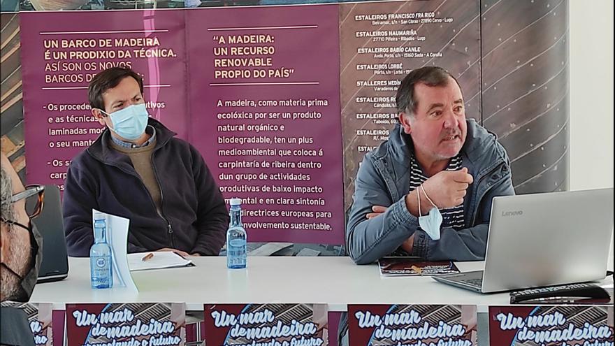 Arousa reivindica la construcción naval en madera como garante de futuro