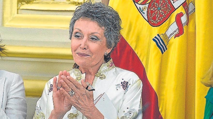 La presidenta de RTVE, Rosa María Mateo