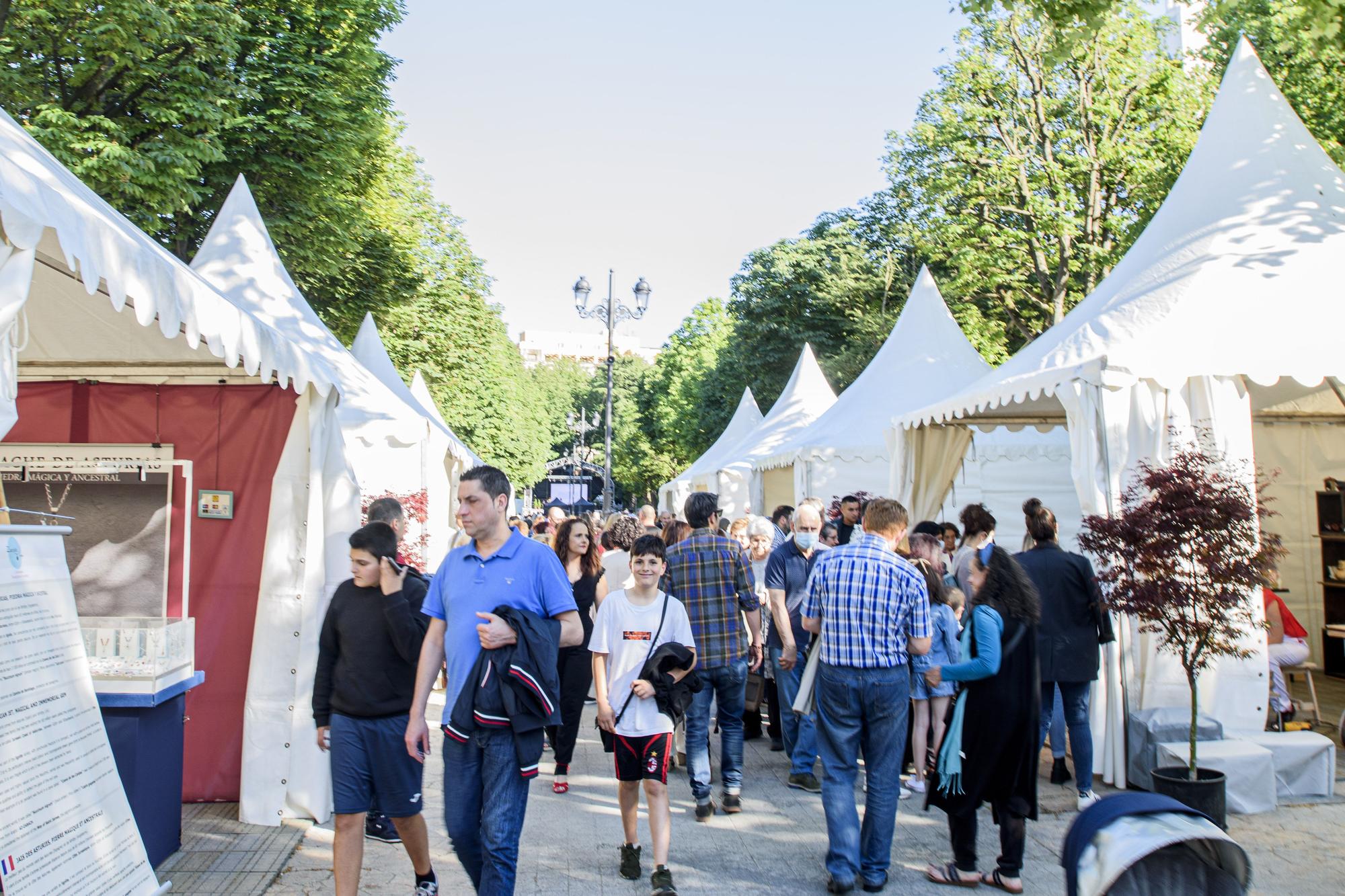 Inauguración de la feria de la Ascensión en Oviedo