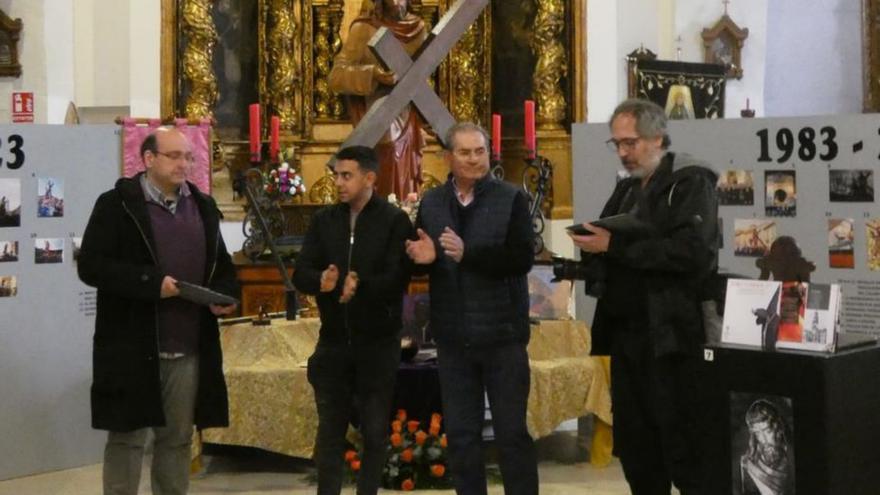 Santa Catalina acoge ya la exposición del paso de Jesús Camino del Calvario