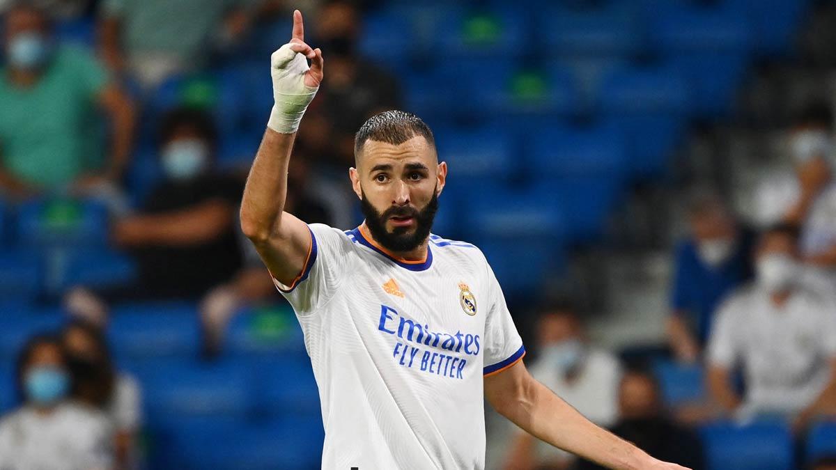 Benzema, titular ante el Espanyol