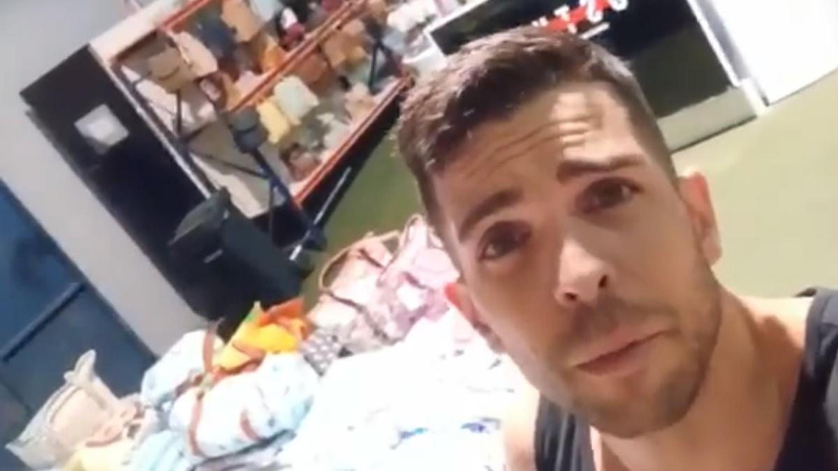 Vídeo de un empresario grancanario pide ayuda para vender su producto