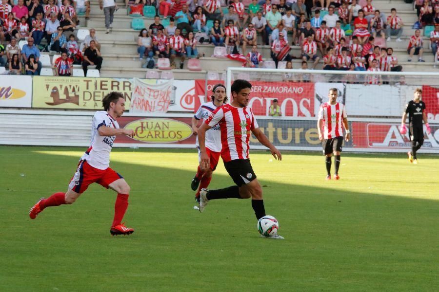 Derrota del Zamora CF ante el Mutilvera