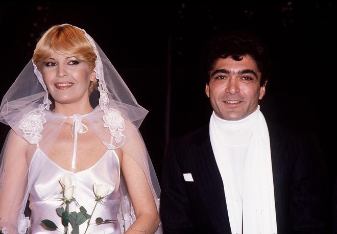 Boda de Bárbara Rey y Ángel Cristo en Valencia, en 1980