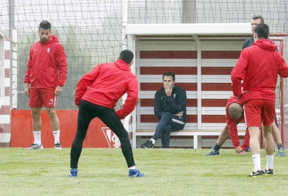 Entrenamiento del Sporting