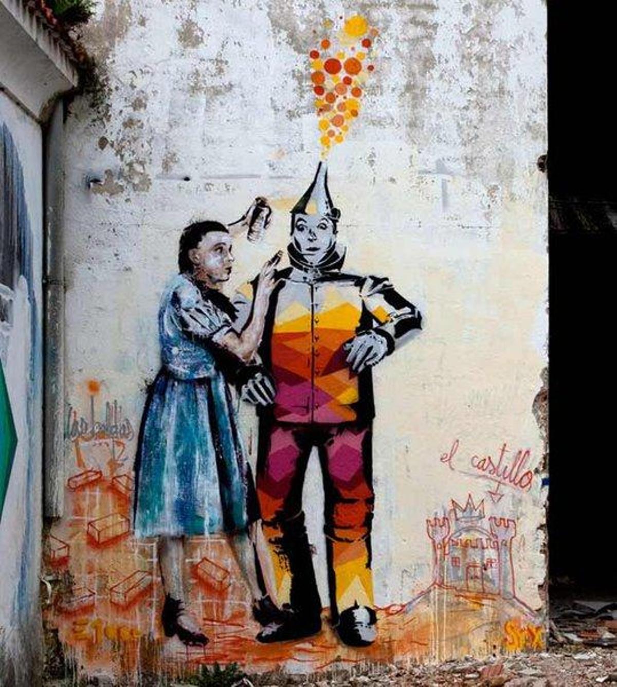 Señor X, la obra de un Bansky en Asturias