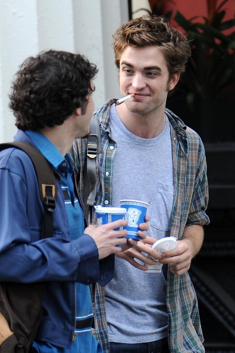 Robert Pattinson rodando Remember me'