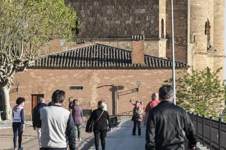 Primer dia de paseos y deporte en Benavente