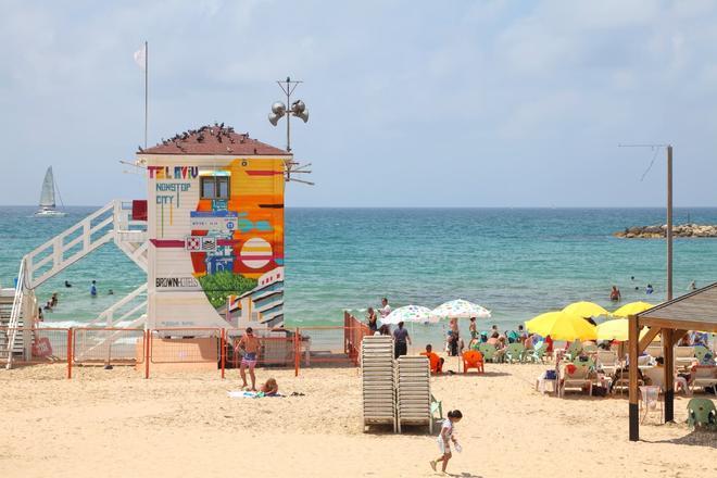 Playa de Frishman, Israel