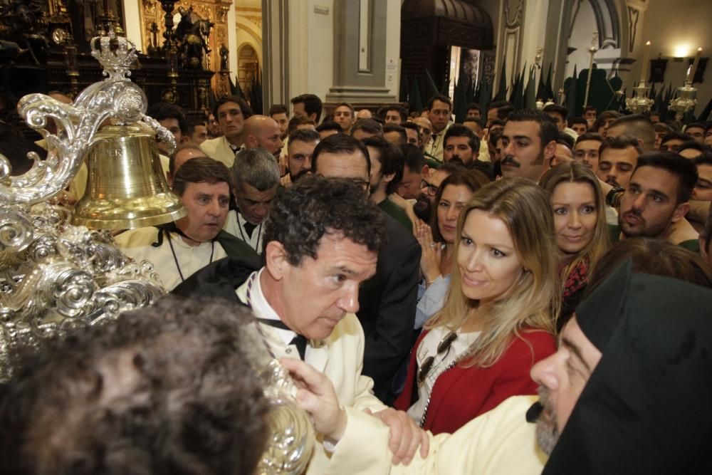 Antonio Banderas, en Lágrimas y Favores del Domingo de Ramos