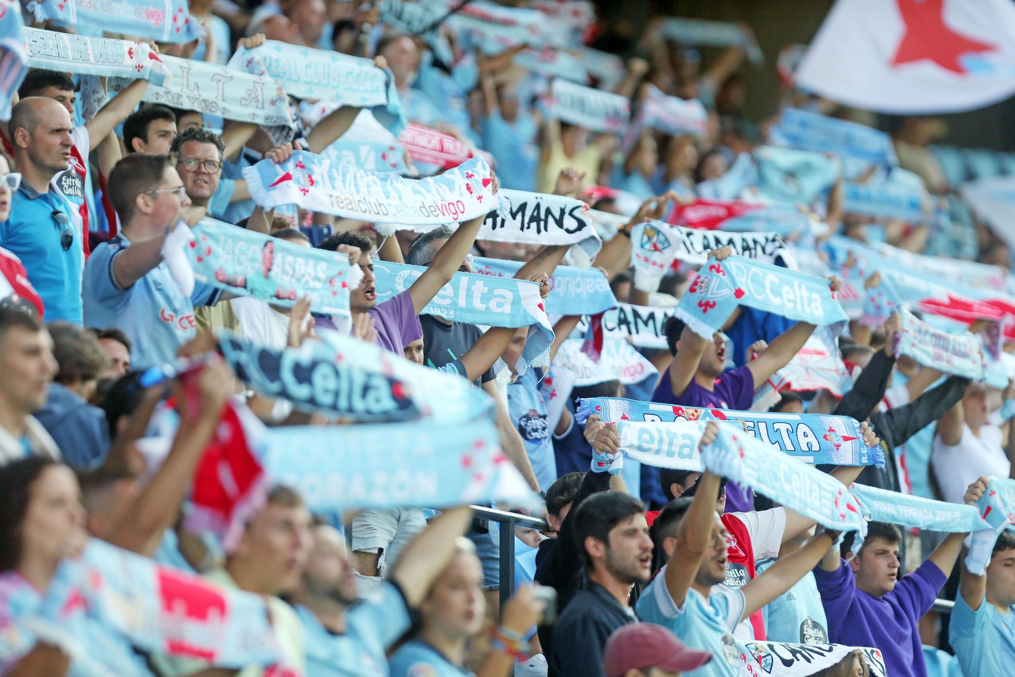 Las mejores imágenes del encuentro del Celta ante el Espanyol