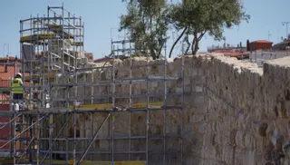 La "nueva" vieja muralla de la avenida de la Feria de Zamora
