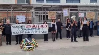 Funeral por Guanarteme: vecinos denuncian la "muerte" del barrio por la gentrificación