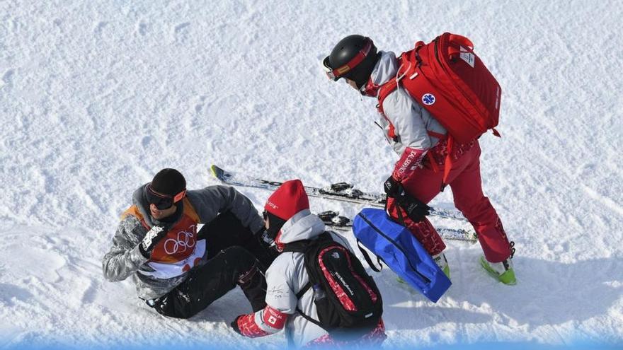 La escalofriante caída del suizo Gisler que pone los pelos de punta