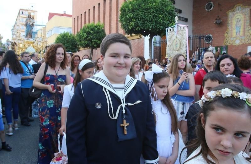 Procesión de María Auxiliadora en Capuchinos