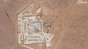 Base militar Torre 22 de Estados Unidos en Jordania.