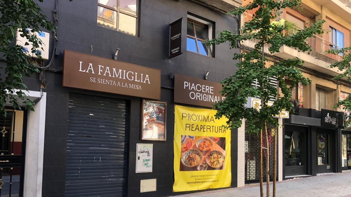 Anuncio de la reapertura.