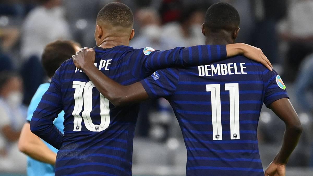 Mbappé y Dembélé tienen una gran relación