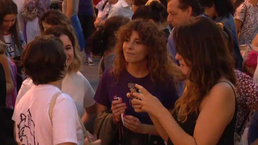 Concentraciones feministas contra la violencia de género en una veintena de ciudades españolas