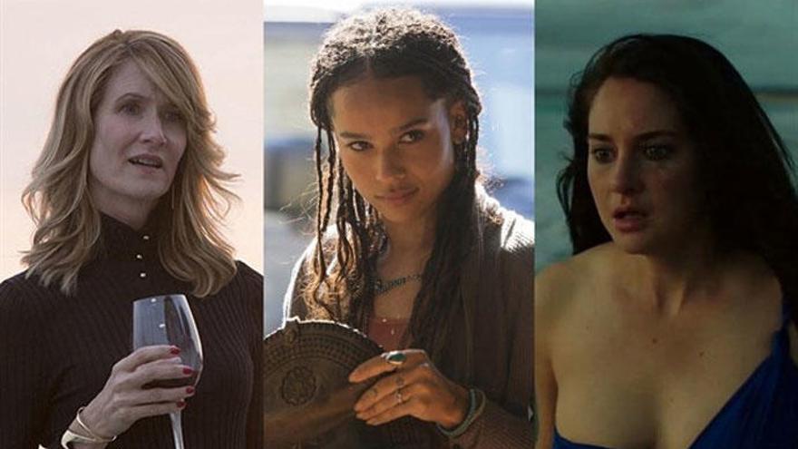 &#039;Big Little Lies&#039;: Shailene Woodley, Laura Dern y Zoe Kravitz estarán en la 2ª temporada