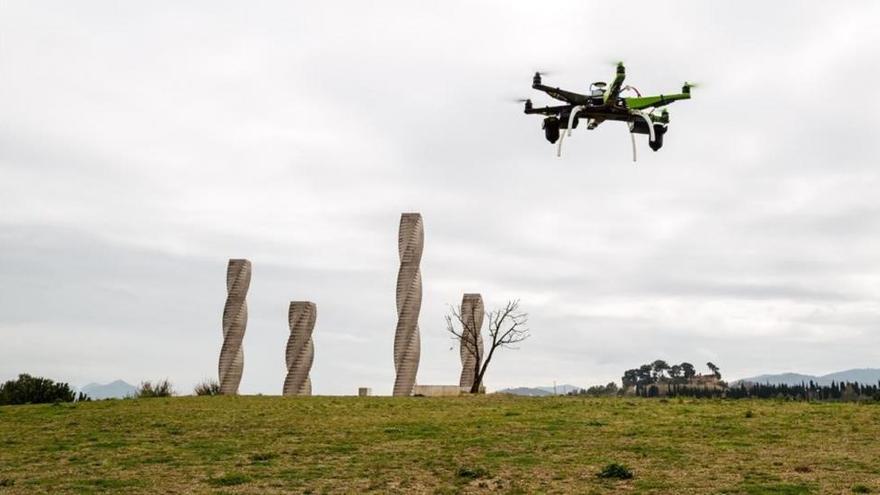 Temor aéreo al dron