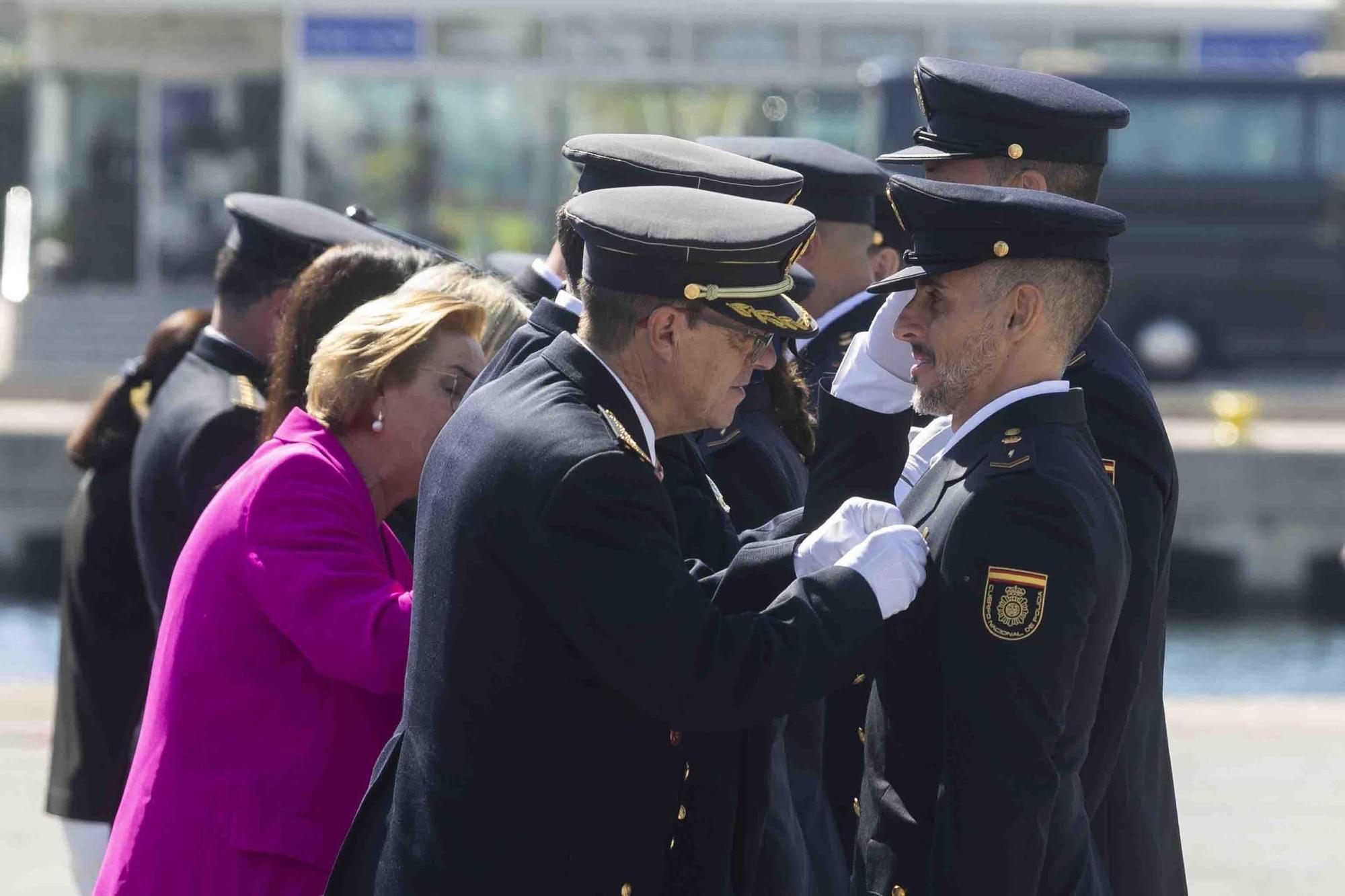 Actos de la festividad de la Policía Nacional