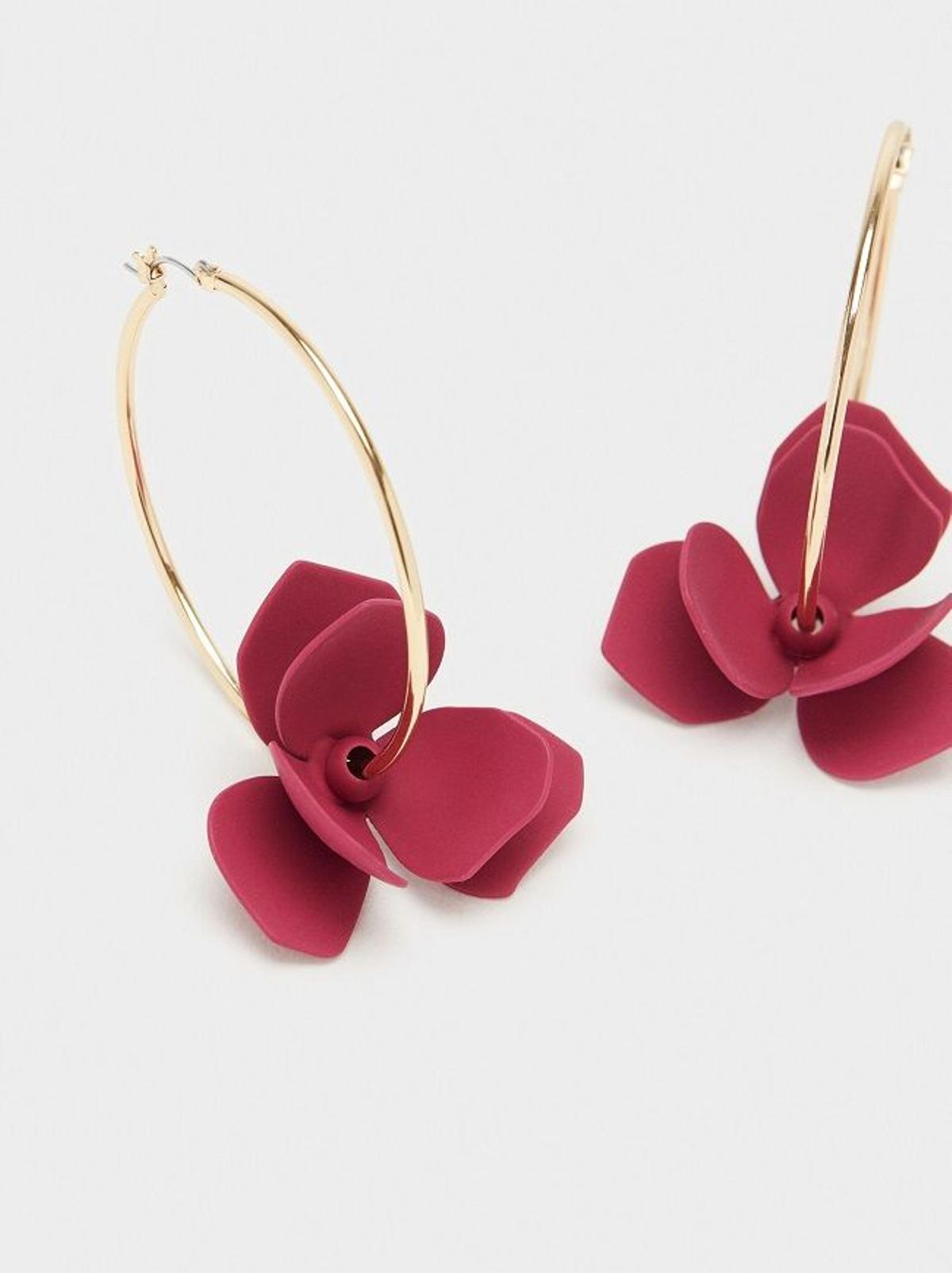 Los pendientes florales