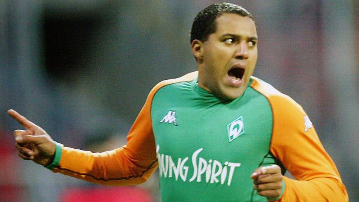 Aílton, en su etapa en el Werder Bremen