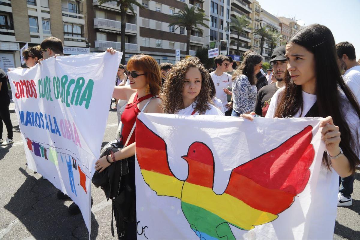 La manifestación del Primero de Mayo, en imágenes