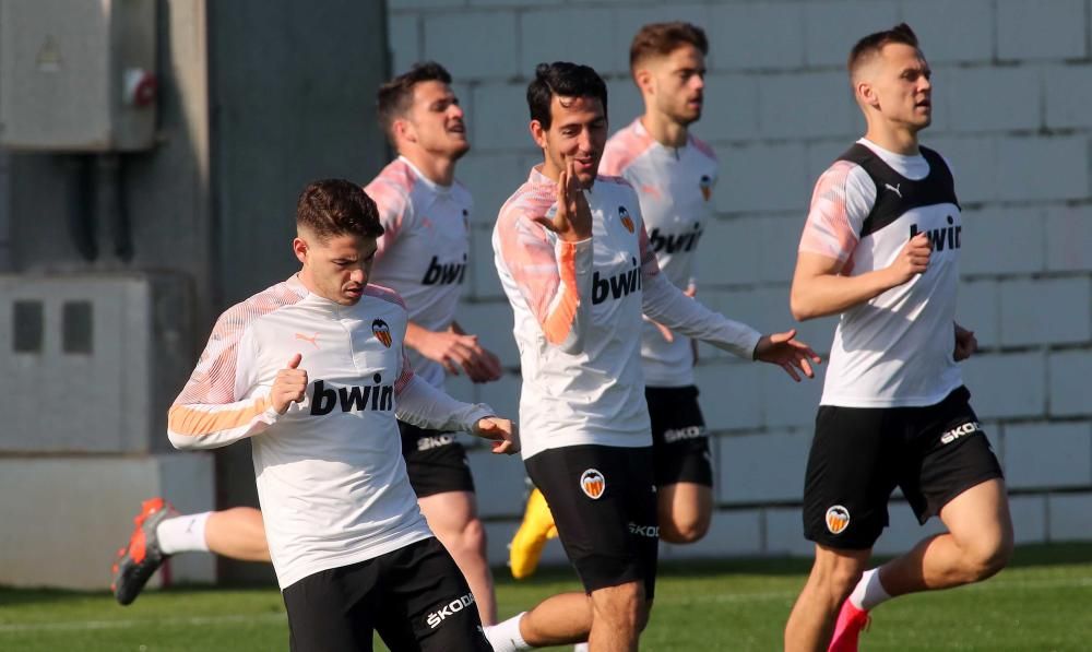 Entrenamiento del Valencia