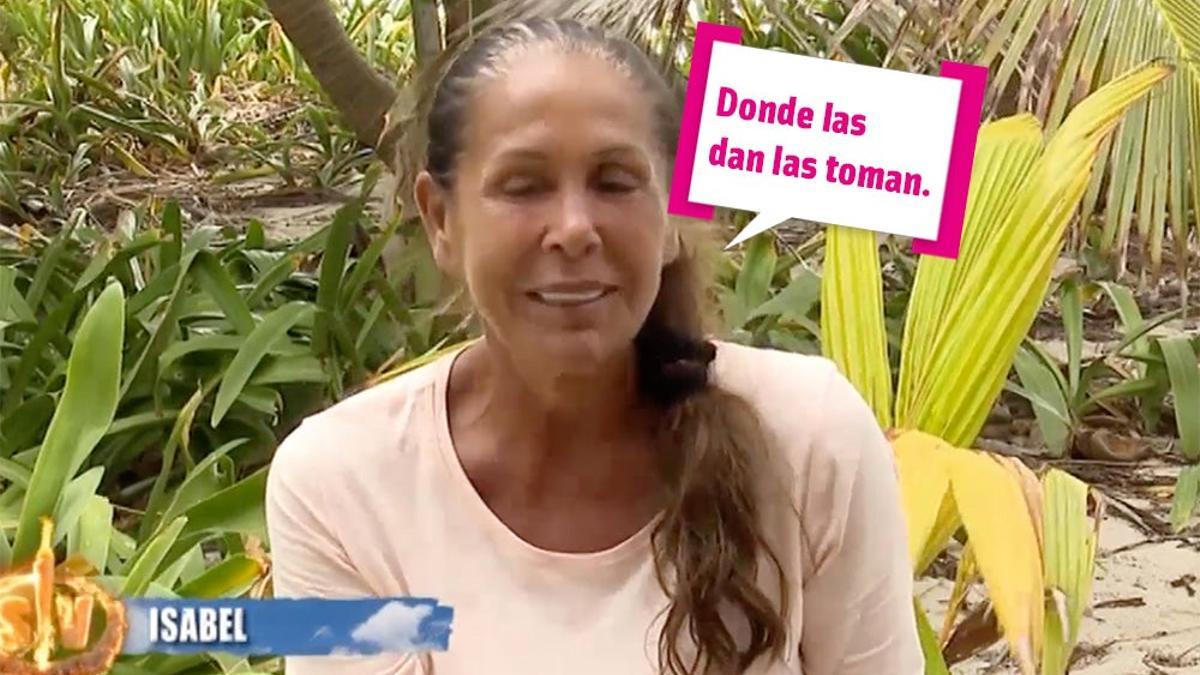 Isabel Pantoja en 'Supervivientes' 2019