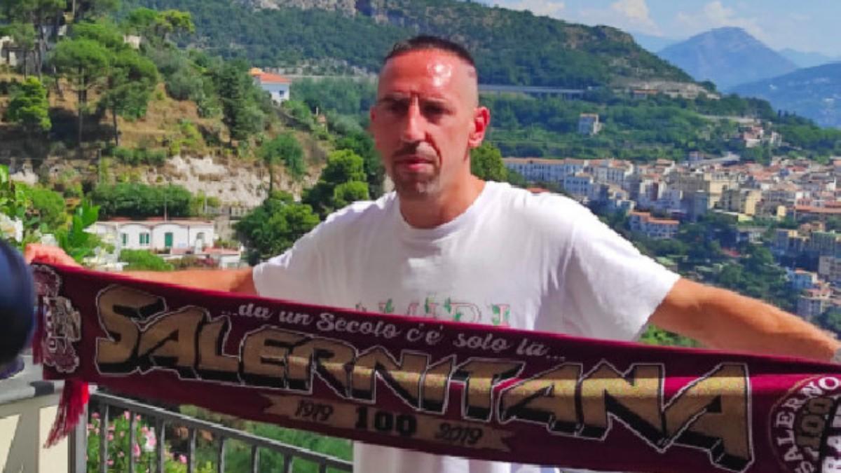 Ribery jugará en la Salernitana