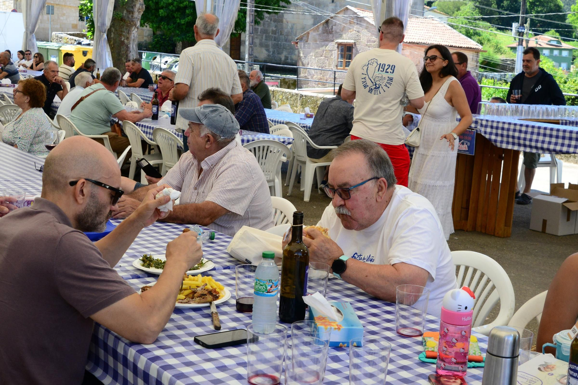 El último día de la XIX Festa do Tinta Femia de Cela