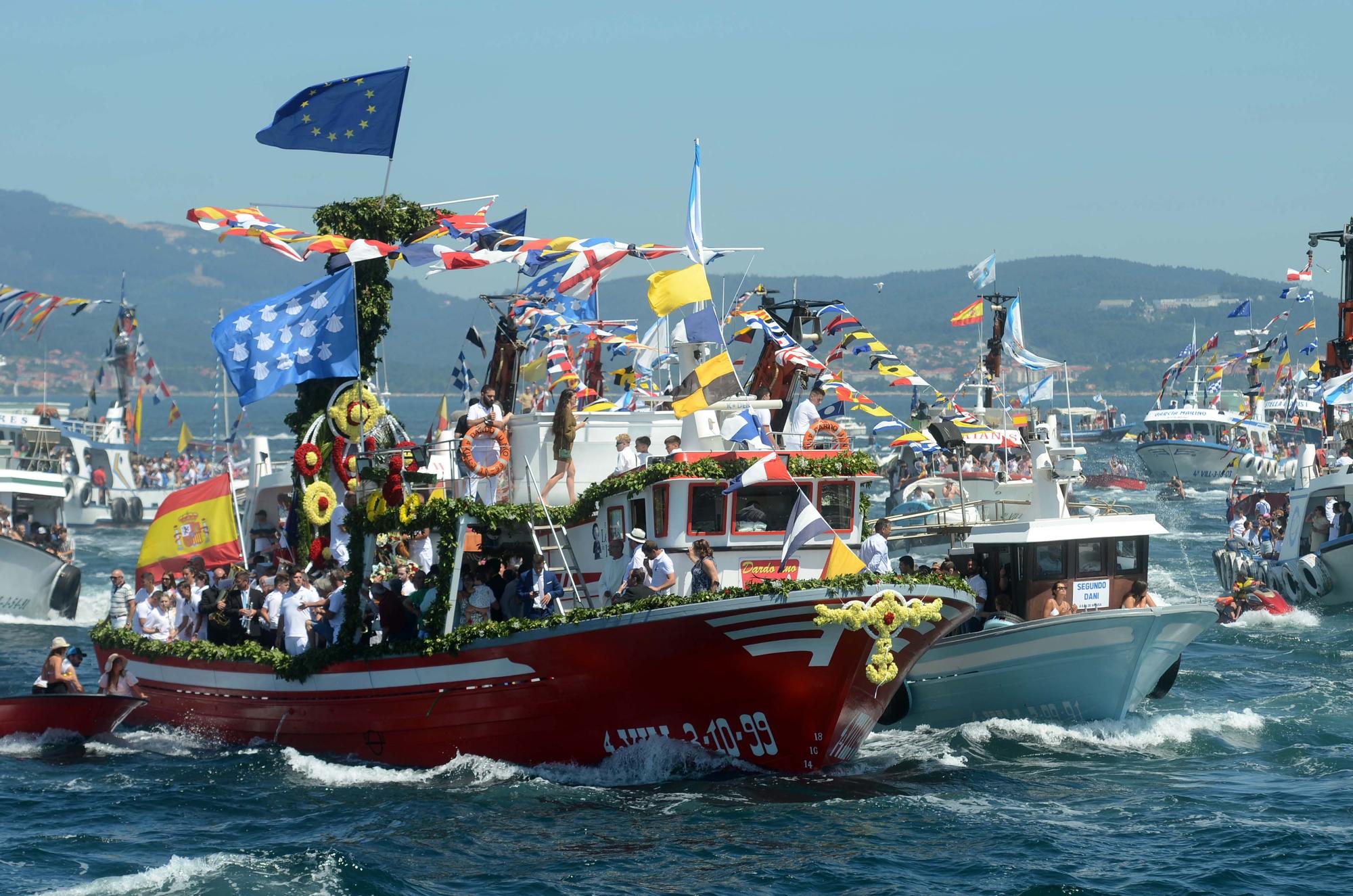 A Illa presume de fiestas del Carmen