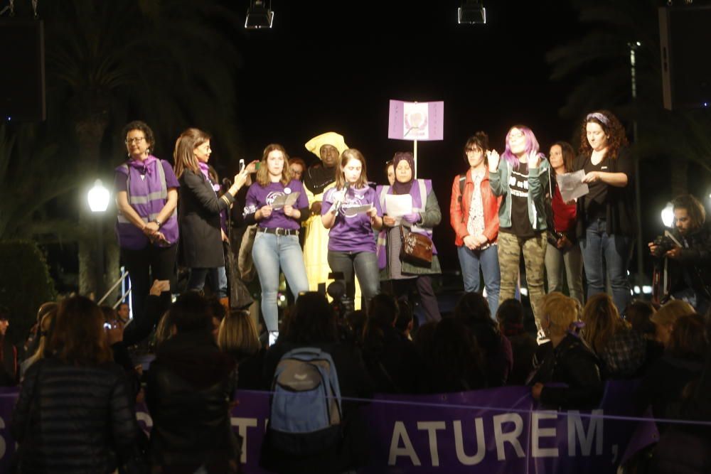 Manifestación del 8M en Alicante